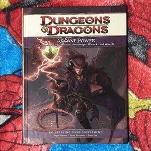 DUNGEONS & DRAGONS 2009 Arcane Power Hardcover Book